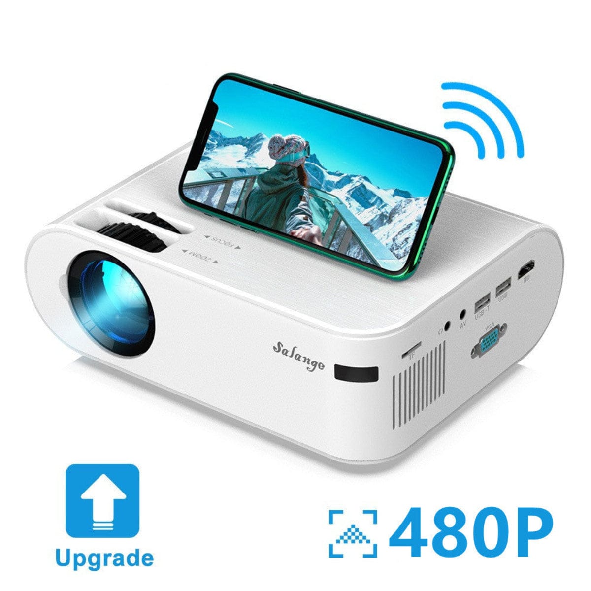 720p Portable Smart Projector P62